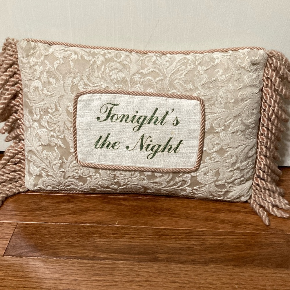 “In the Mood” (or not) Pillow